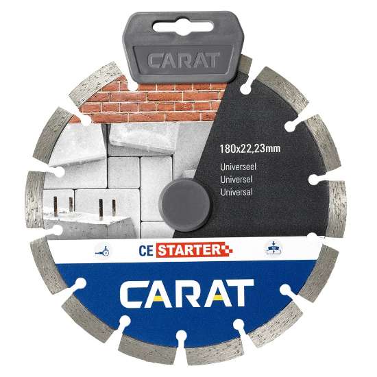 Afbeeldingen van Carat diamantzaagblad - Ø180x22.23mm - universeel gebruik