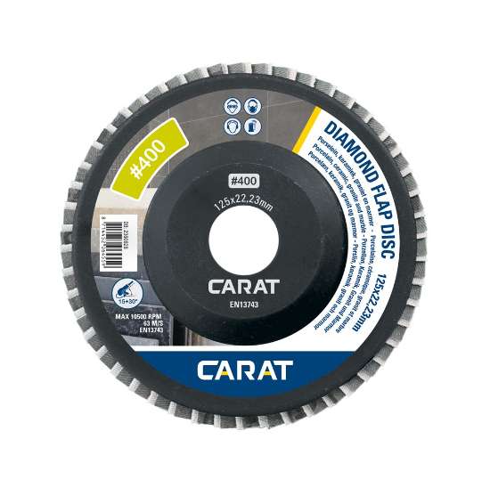 Afbeeldingen van Carat diamant lamellenschijf - Ø125 - korrel 400