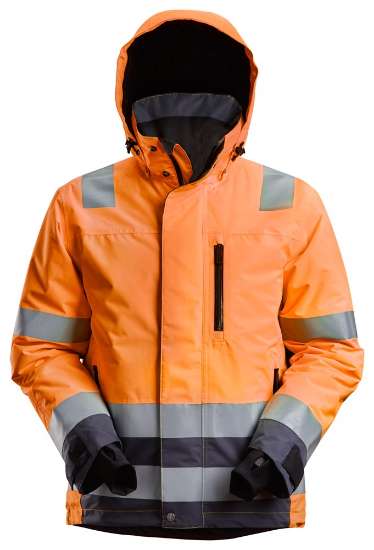 Afbeeldingen van AlroundWork, High-Vis Waterproof 37.5® Isolerend Jack Klasse 3