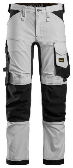 Afbeeldingen van Snickers werkbroek 6341-0904  wit