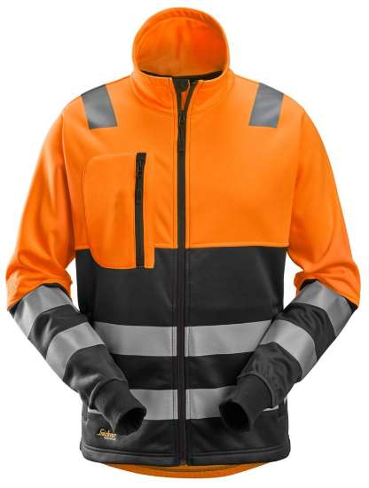 Afbeeldingen van AllroundWork, High-Vis Jack met rits Klasse 2