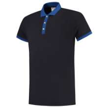 Afbeeldingen van Tricorp poloshirt 201002 - maat XXS - marineblauw/koningsblauw 