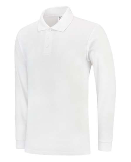 Afbeeldingen van Tricorp poloshirt lange mouw 201009 - maat 7XL - wit 