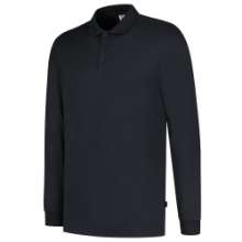 Afbeeldingen van Tricorp poloshirt lange mouw 201019 - maat 5XL - marineblauw 