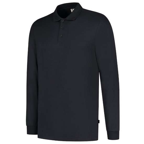 Afbeeldingen van Tricorp poloshirt lange mouw 201019 - maat 5XL - marineblauw 