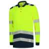 Afbeeldingen van Tricorp poloshirt lange mouw 203008 - maat 3XL - geel/inkt 