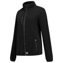 Afbeeldingen van Tricorp Sweatvest fleece luxe dames 301011 Zwart 3XL