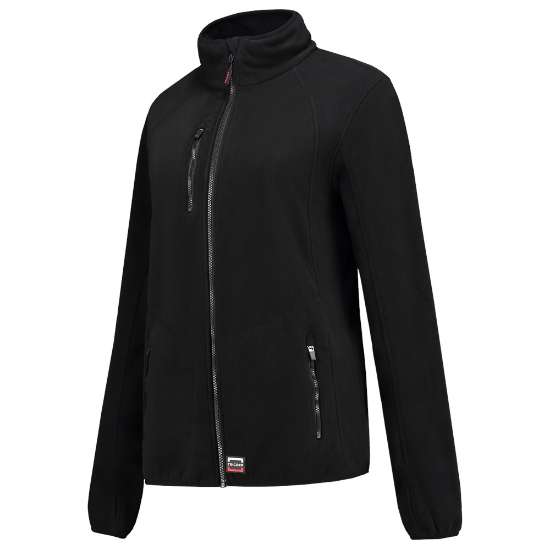 Afbeeldingen van Tricorp Sweatvest fleece luxe dames 301011 Zwart XS