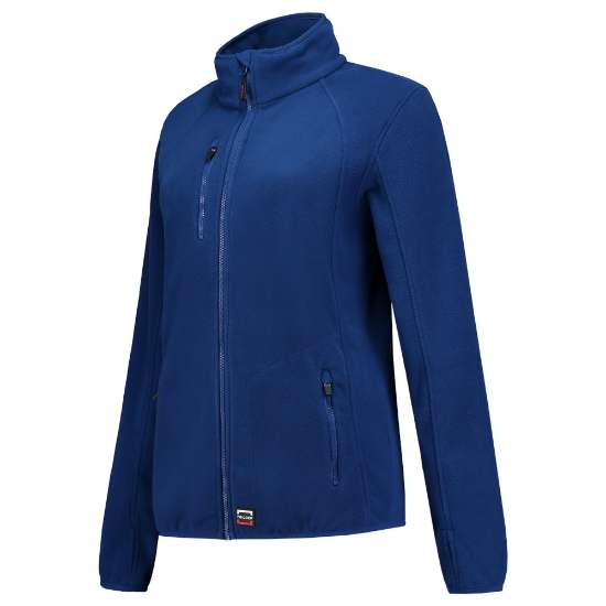 Afbeeldingen van Tricorp Sweatvest fleece luxe dames 301011 Royalblue M