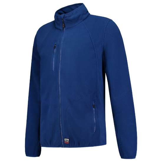 Afbeeldingen van Tricorp Sweatvest fleece luxe 301012 Royalblue 3XL