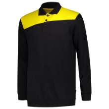 Afbeeldingen van Tricorp polosweater 302004 - maat 7XL - zwart/geel 
