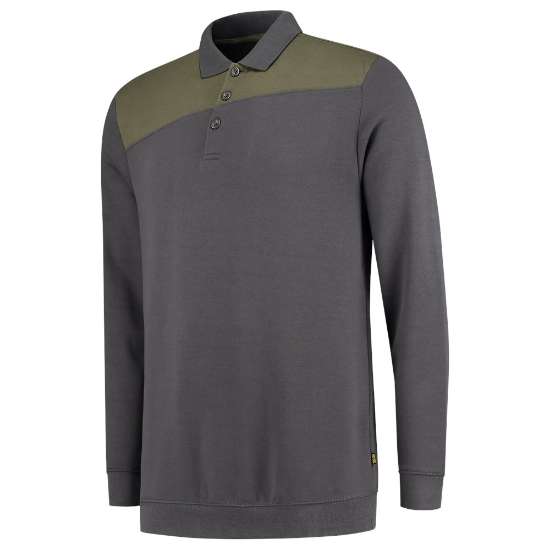 Afbeeldingen van Tricorp polosweater 302004 - maat 8XL - donkergrijs/army 