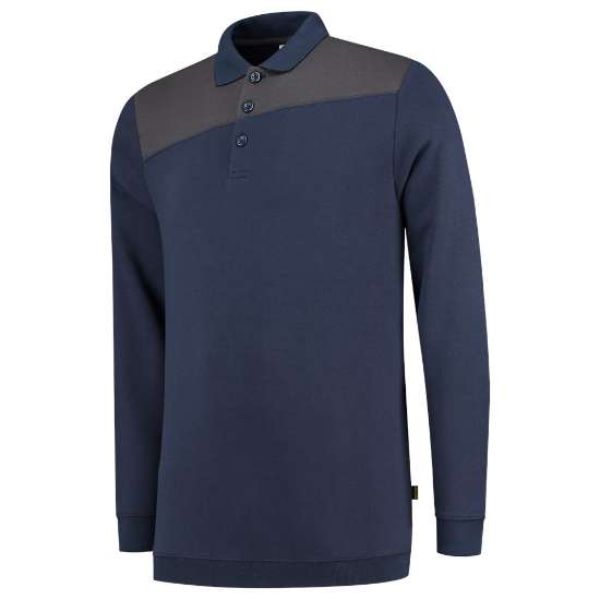 Afbeeldingen van Tricorp polosweater 302004 - maat 6XL - inkt/donkergrijs 