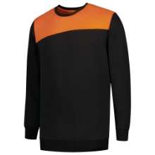 Afbeeldingen van Tricorp sweater 302013 - maat 7XL - zwart/oranje 