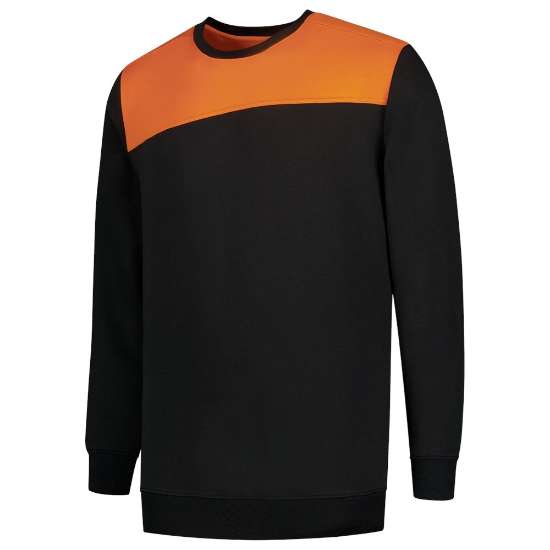 Afbeeldingen van Tricorp sweater 302013 - maat 8XL - zwart/oranje 