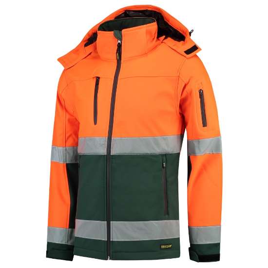 Afbeeldingen van Softshell ISO20471 Bicolor