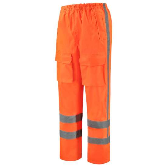 Afbeeldingen van Tricorp 503001 regenbroek oranje/geel
