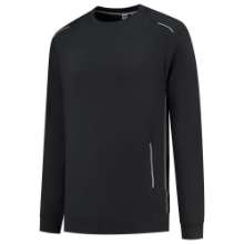 Afbeeldingen van Tricorp sweater Accent - maat XXL - zwart/grijs  