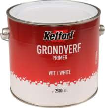 Afbeeldingen van Kelfort Grondverf - 2500ml - wit 