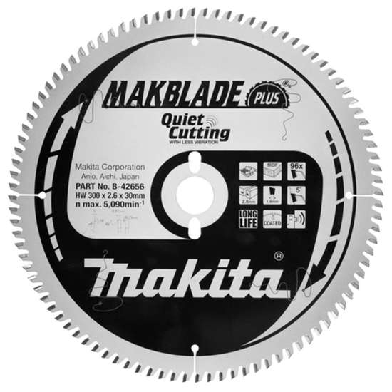 Afbeeldingen van Makita Zaagb Mdf 250X30X2.6 80T 5G B-42640