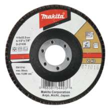 Afbeeldingen van Makita Lamellenschuursch. 115X22 K80 D-27458