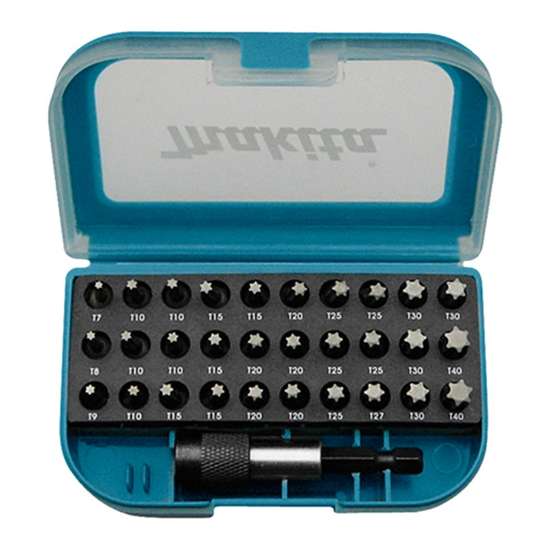 Afbeeldingen van Makita Schroefbitset Torx 31-Dlg P-73352