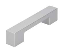 Afbeeldingen van Siro Meubelgreep kunststof - boorafstand 96mm/L 105mm/H 22mm/B 17mm - aluminium 