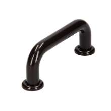 Afbeeldingen van Siro Meubelgreep kunststof - boorafstand 64mm/L 80mm/H 30mm/B 16mm - bruin 