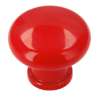 Afbeeldingen van Siro Meubelknop kunststof - L 32mm/H 27mm/B 32mm - rood 