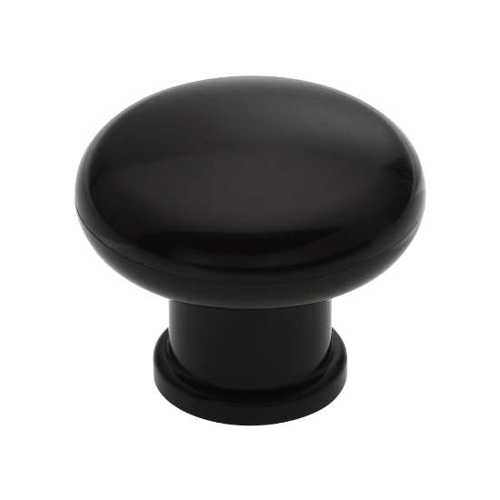 Afbeeldingen van Siro Meubelknop kunststof - L 32mm/H 27mm/B 32mm - bruin 