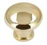 Afbeeldingen van Siro Meubelknop kunststof - L 32mm/H 27mm/B 32mm - goud glanzend 