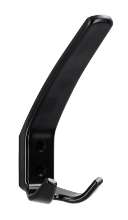 Afbeeldingen van Siro Kapstokhaak kunststof - boorafstand 20mm/L 150mm/H 96mm/B 57mm - zwart 