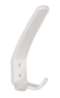 Afbeeldingen van Siro Kapstokhaak kunststof - boorafstand 20mm/L 150mm/H 96mm/B 57mm - wit 