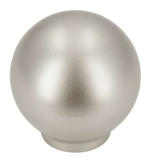 Afbeeldingen van Siro Meubelknop kunststof - L 29mm/H 30mm/B 29mm - nikkel mat 