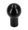 Afbeeldingen van Siro Meubelknop kunststof - L 15mm/H 24mm/B 15mm - zwart 