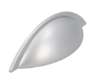 Afbeeldingen van Siro Schelpgreep kunststof - boorafstand 64mm/L 113mm/H 25mm/B 31mm - aluminium 