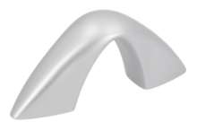 Afbeeldingen van Siro Meubelgreep kunststof - boorafstand 32mm/L 64mm/H 26mm/B 16mm - aluminium 