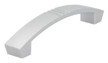 Afbeeldingen van Siro Meubelgreep kunststof - boorafstand 128mm/L 146mm/H 28mm/B 20mm - aluminium 
