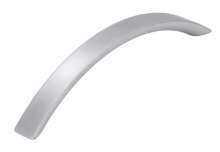 Afbeeldingen van Siro Meubelgreep metaal - boorafstand 128mm/L 146mm/H 30mm/B 15mm - chroom mat 