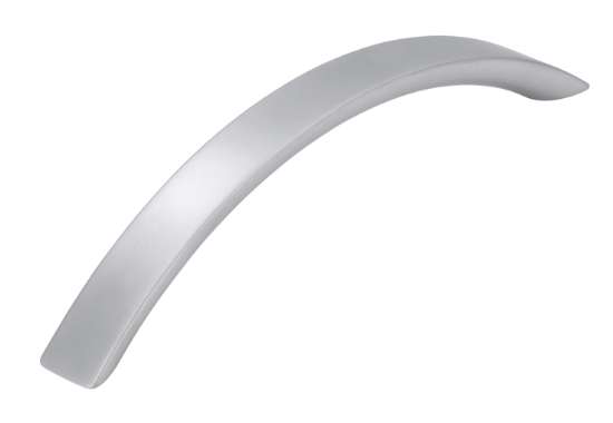 Afbeeldingen van Siro Meubelgreep metaal - boorafstand 128mm/L 146mm/H 30mm/B 15mm - chroom mat 
