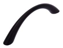 Afbeeldingen van Siro Meubelgreep metaal - boorafstand 96mm/L 113mm/H 27mm/B 11mm - mat zwart 