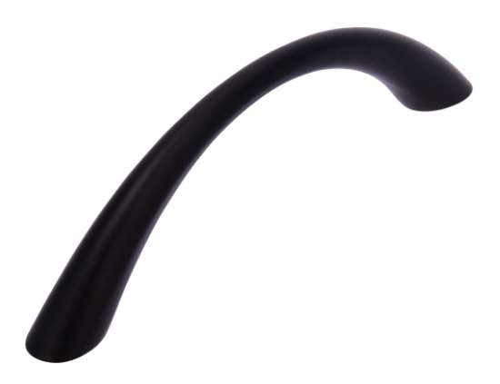 Afbeeldingen van Siro Meubelgreep metaal - boorafstand 96mm/L 113mm/H 27mm/B 11mm - mat zwart 