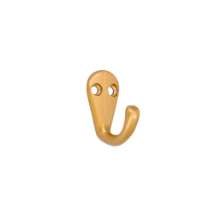 Afbeeldingen van Siro Kapstokhaak metaal - boorafstand 10mm/L 41mm/H 33mm/B 20mm - goud mat 
