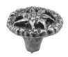 Afbeeldingen van Siro Meubelknop metaal - L 36mm/H 25mm/B 36mm - antiek zilver 