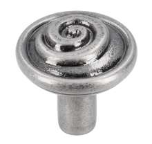 Afbeeldingen van Siro Meubelknop metaal - L 30mm/H 29mm/B 30mm - antiek zilver 