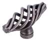 Afbeeldingen van Siro Meubelknop metaal - L 51mm/H 29mm/B 20mm - antiek tin 