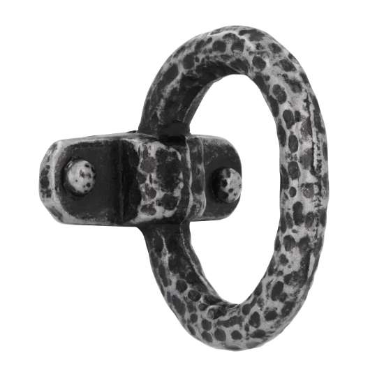 Afbeeldingen van Siro Meubelknop metaal - L 42mm/H 38mm/B 32mm - antiek tin 