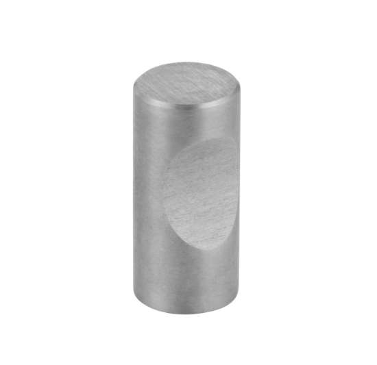 Afbeeldingen van Siro Meubelknop metaal - L 10mm/H 21mm/B 10mm - RVS 