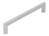 Afbeeldingen van Siro Meubelgreep metaal - boorafstand 224mm/L 237mm/H 33mm/B 13mm - RVS 