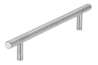 Afbeeldingen van Siro Meubelgreep metaal - boorafstand 160mm/L 216mm/H 31mm/B 10mm - RVS 